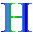 Bleu vert 2 alphabets